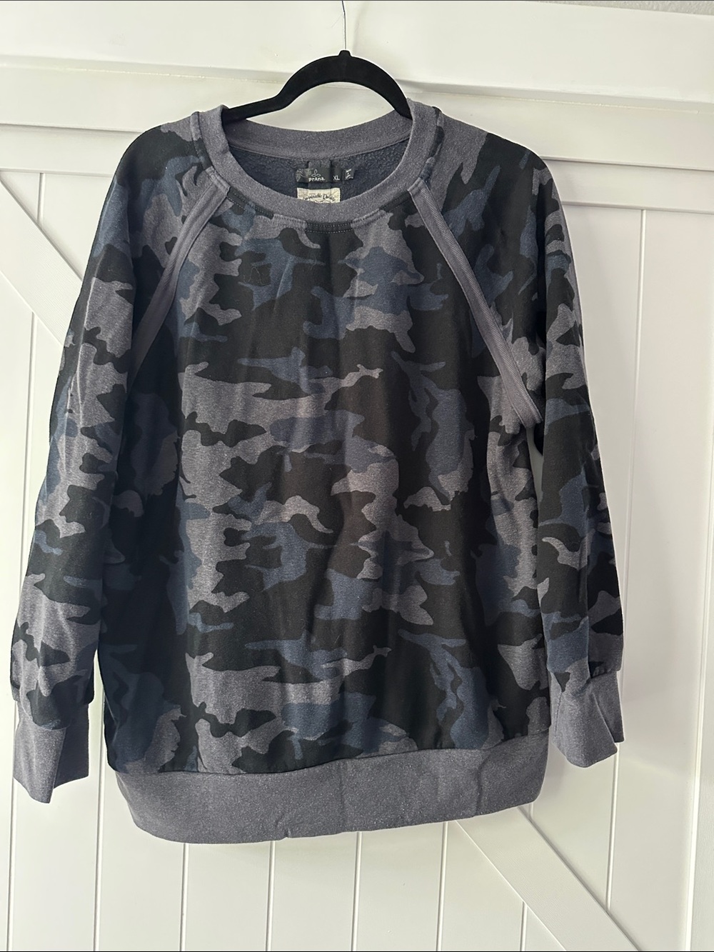 Prana Charcoal Crewneck Pullover